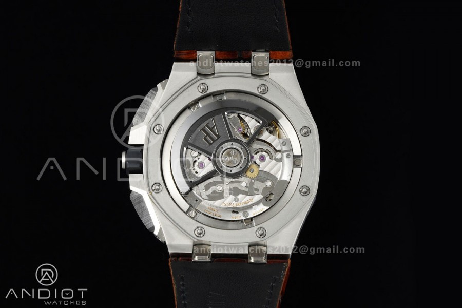 Royal Oak Offshore 43mm SS APPF Best Edition Brown Dial on Brown Leather Strap AA4401