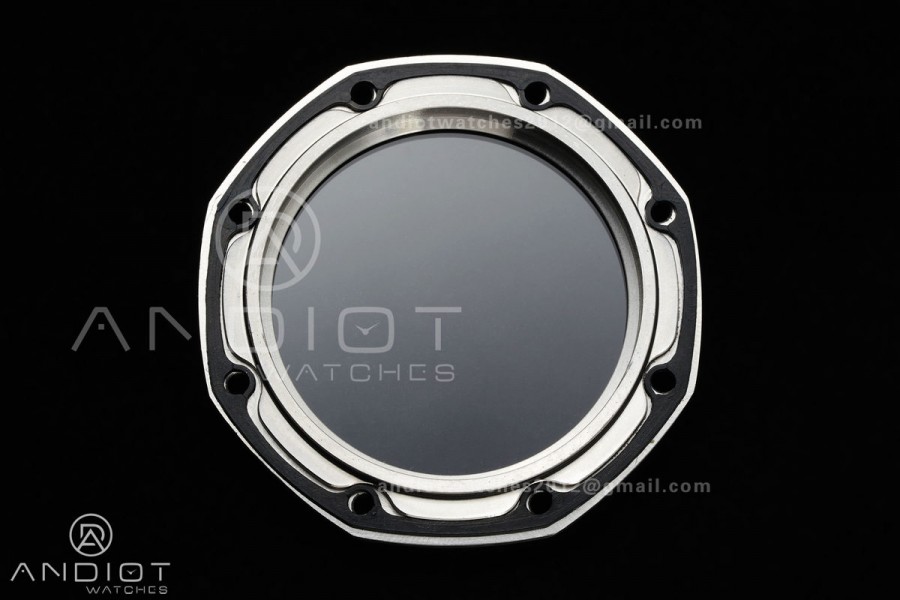 Royal Oak Offshore 43mm Ceramic/YG APPF Best Edition Black Dial on Black Leather Strap AA4401