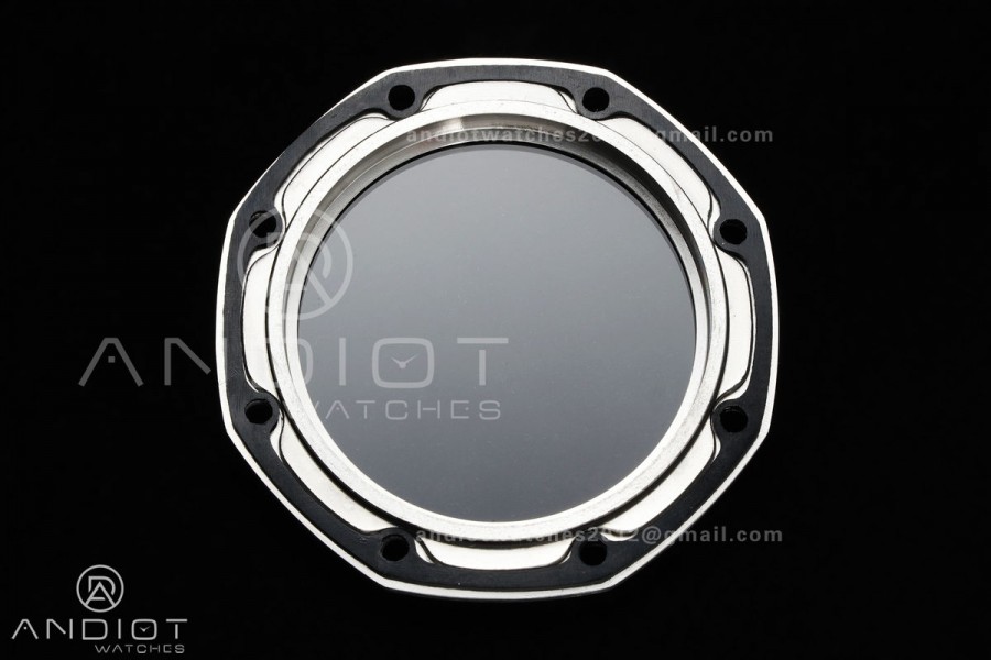 Royal Oak Offshore 43mm Ceramic/SS APPF Best Edition Black/Yellow Dial on Black Leather Strap AA4401