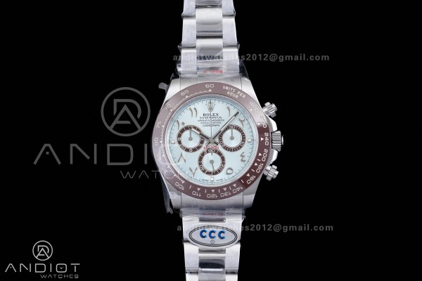 Daytona 116506 3CF 1:1 Best Edition Ice Blue Arabi...