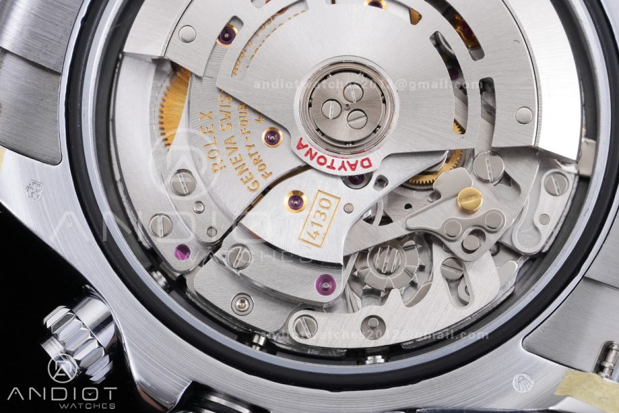 Daytona 116506 3CF 1:1 Best Edition Ice Blue Arabic Dial on SS Bracelet DD4130 V2 (Mod Version)