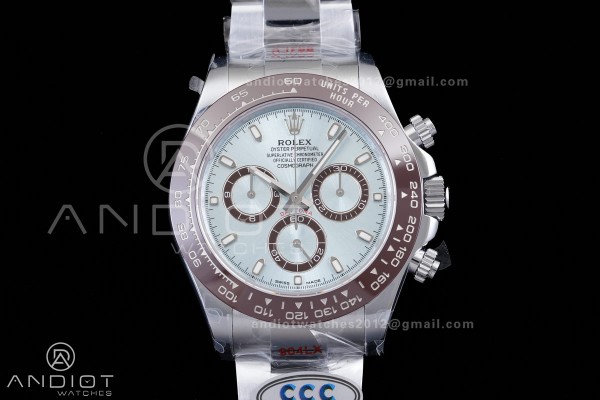 Daytona 116506 3CF 1:1 Best Edition Ice Blue Stick...