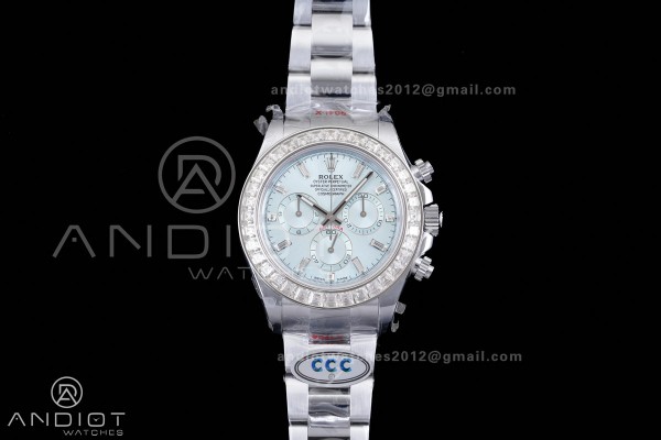 Daytona 116576TBR 3CF 1:1 Best Edition Ice Blue Di...