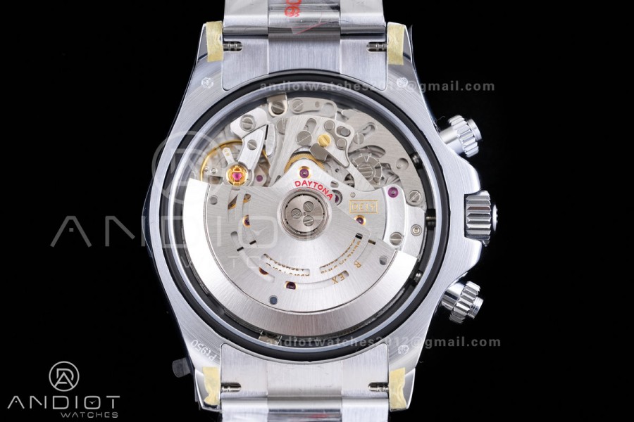 Daytona 116576TBR 3CF 1:1 Best Edition Ice Blue Dial on SS Bracelet DD4130 V2 (Mod Version)