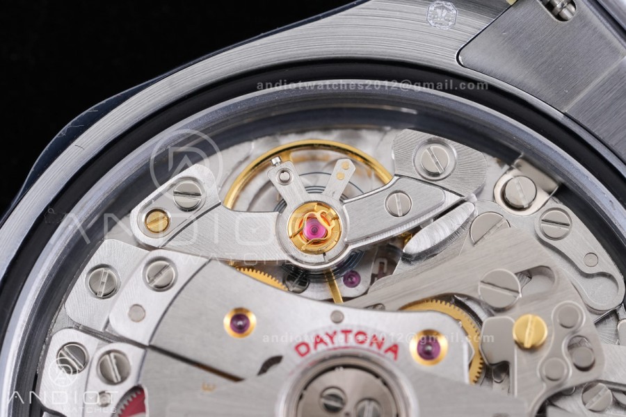 Daytona 116576TBR 3CF 1:1 Best Edition Ice Blue Dial on SS Bracelet DD4130 V2 (Mod Version)