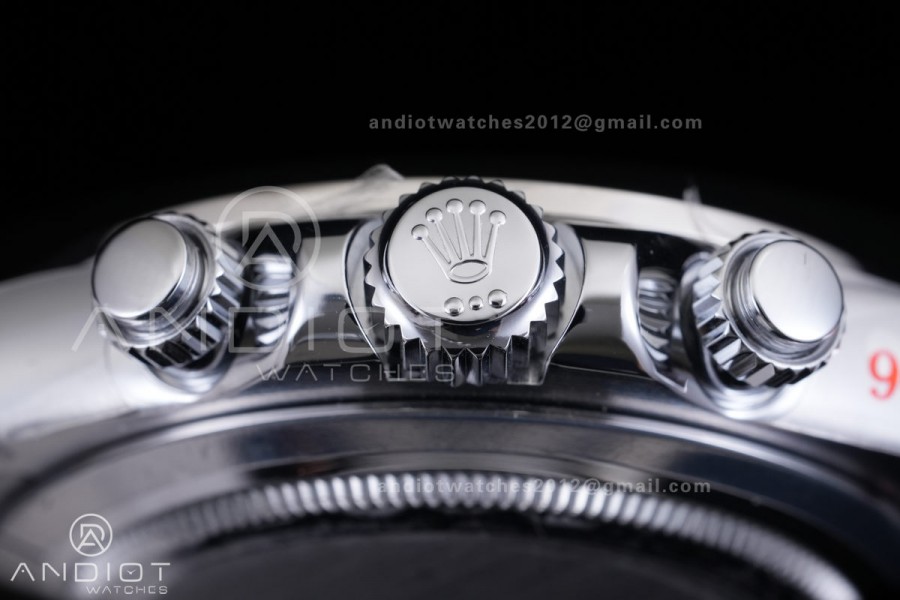 Daytona 116576TBR 3CF 1:1 Best Edition Ice Blue Dial on SS Bracelet DD4130 V2 (Mod Version)