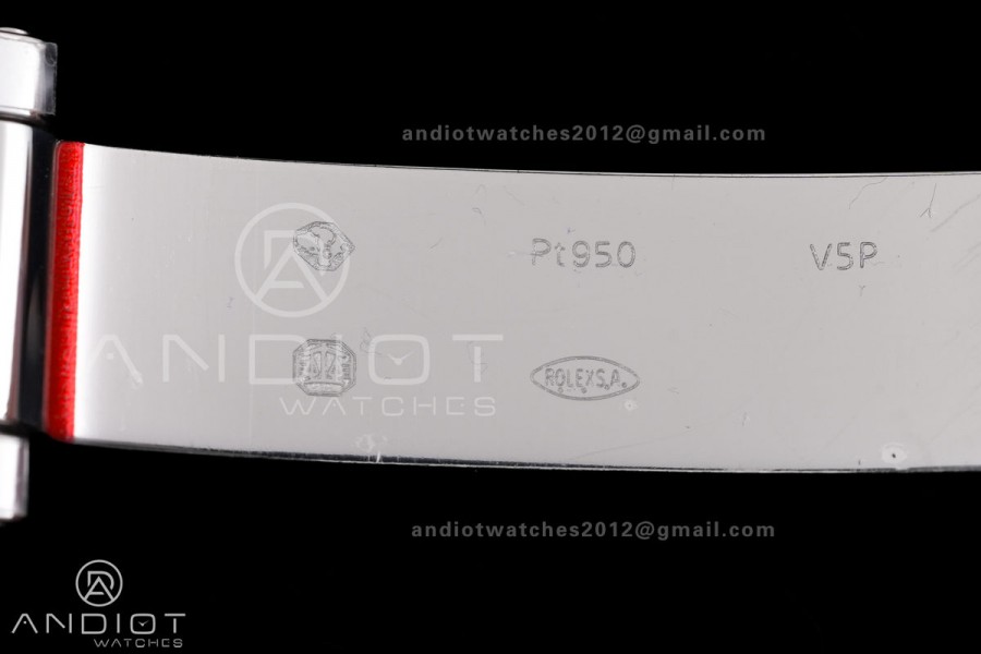 Daytona 116576TBR 3CF 1:1 Best Edition Ice Blue Dial on SS Bracelet DD4130 V2 (Mod Version)