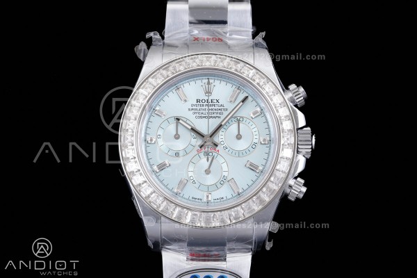 Daytona 116576TBR 3CF 1:1 Best Edition Ice Blue Di...