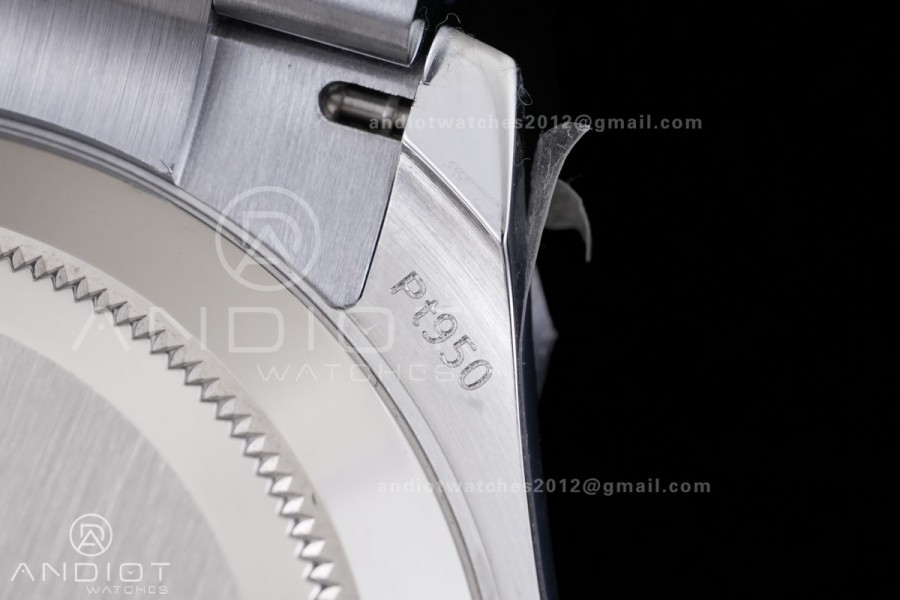 Daytona 116506 3CF 1:1 Best Edition Ice Blue Crystal Dial on SS Bracelet DD4130 V2 (Mod Version)