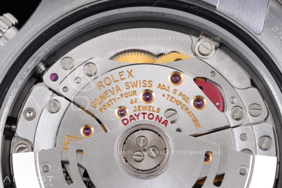 Daytona 116506 3CF 1:1 Best Edition Ice Blue Crystal Dial on SS Bracelet DD4130 V2 (Mod Version)