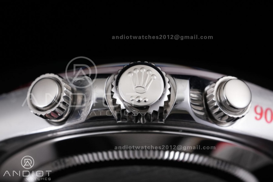 Daytona 116506 3CF 1:1 Best Edition Ice Blue Crystal Dial on SS Bracelet DD4130 V2 (Mod Version)