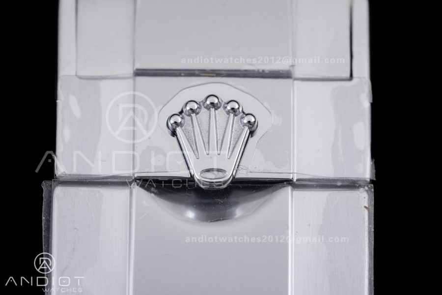 Daytona 116506 3CF 1:1 Best Edition Ice Blue Crystal Dial on SS Bracelet DD4130 V2 (Mod Version)