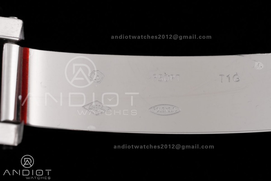 Daytona 116506 3CF 1:1 Best Edition Ice Blue Crystal Dial on SS Bracelet DD4130 V2 (Mod Version)