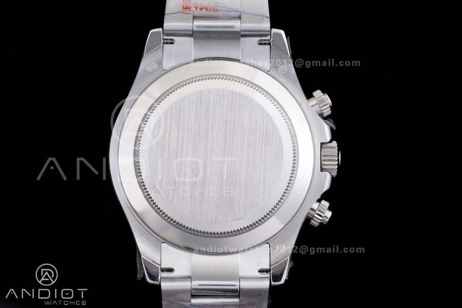 Daytona 116506 3CF 1:1 Best Edition Ice Blue Crystal Dial on SS Bracelet DD4130 V2 (Mod Version)