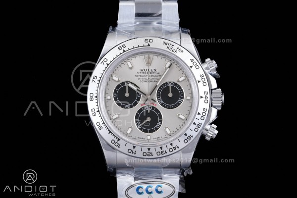 Daytona 116509 3CF 1:1 Best Edition Gray/Black Dia...