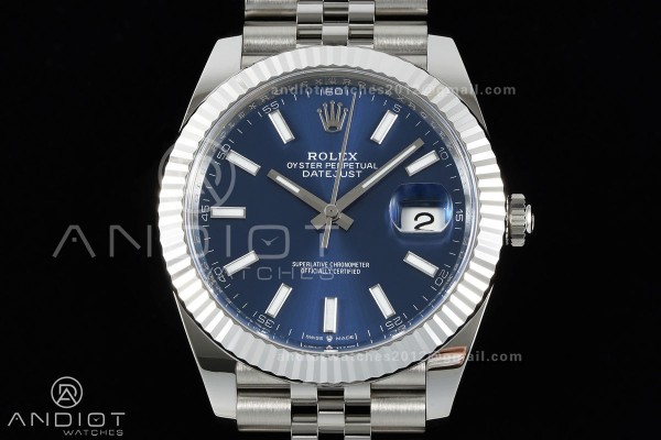 DateJust 41 126334 Clean Plus 1:1 Best Edition Blu...