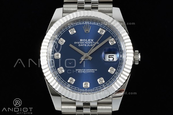 DateJust 41 126334 Clean Plus 1:1 Best Edition Blu...