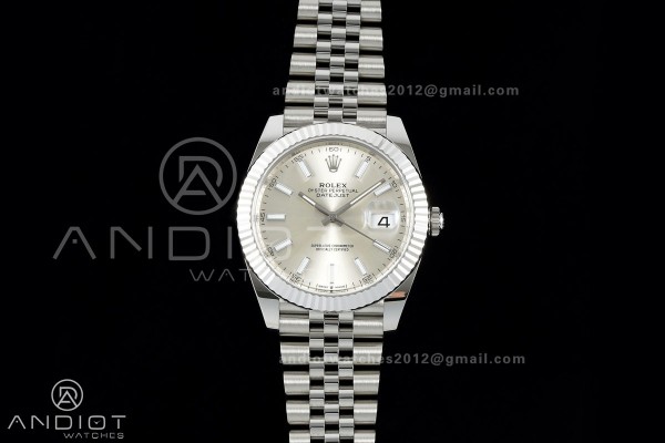 DateJust 41 126334 Clean Plus 1:1 Best Edition Sil...