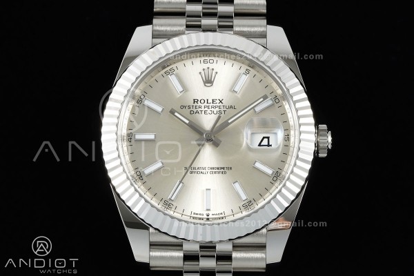 DateJust 41 126334 Clean Plus 1:1 Best Edition Sil...