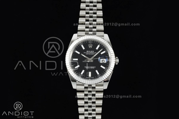 DateJust 41 126334 Clean Plus 1:1 Best Edition Bla...