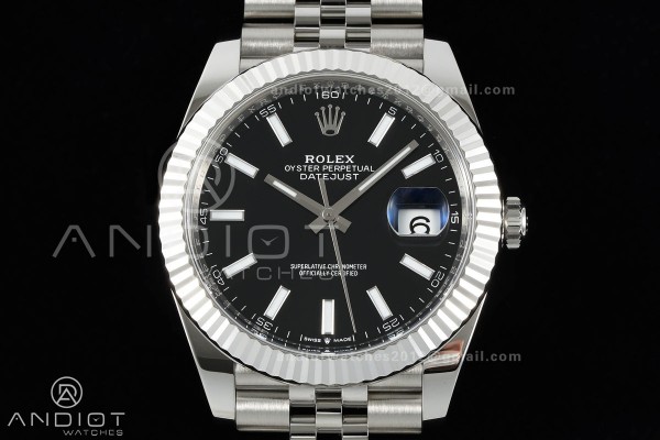 DateJust 41 126334 Clean Plus 1:1 Best Edition Bla...