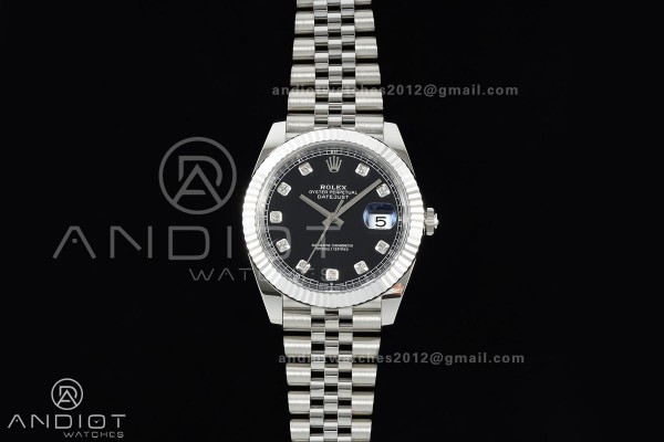 DateJust 41 126334 Clean Plus 1:1 Best Edition Bla...