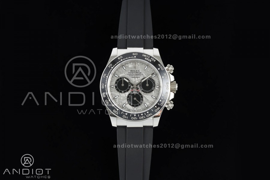 Daytona 126519 Clean Plus 1:1 Best Edition Meteorite dial on Oysterflex Strap DD4131