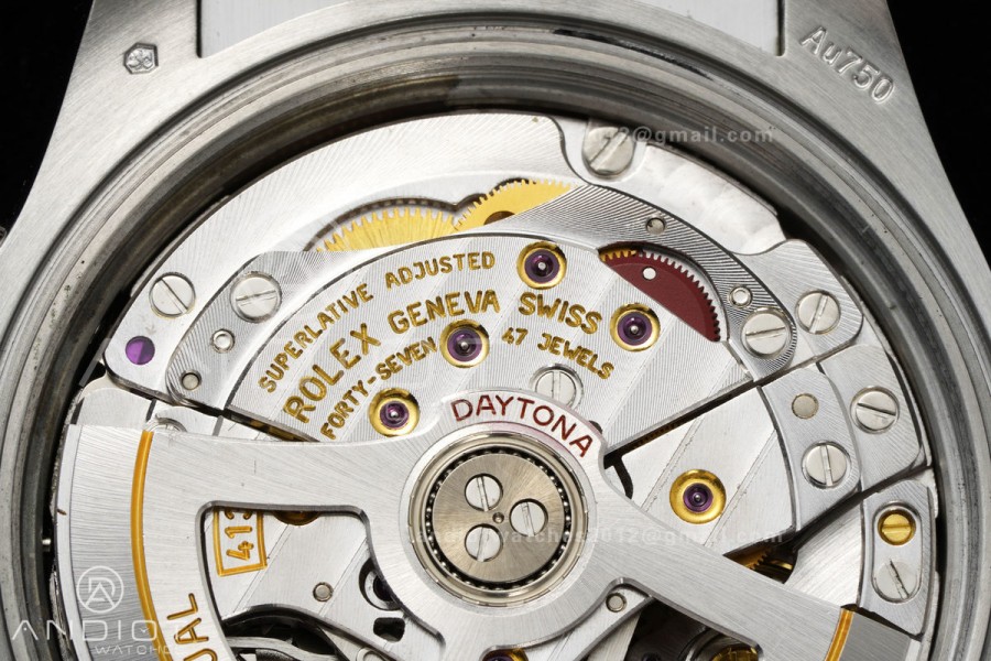 Daytona 126519 Clean Plus 1:1 Best Edition Meteorite dial on Oysterflex Strap DD4131