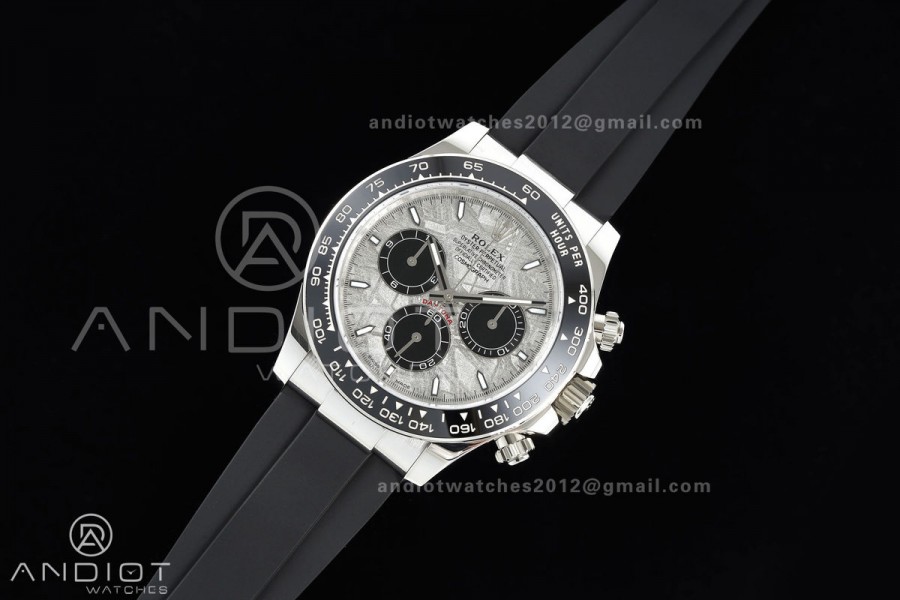 Daytona 126519 Clean Plus 1:1 Best Edition Meteorite dial on Oysterflex Strap DD4131