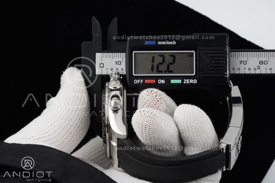 Daytona 126519 Clean Plus 1:1 Best Edition Meteorite dial on Oysterflex Strap DD4131