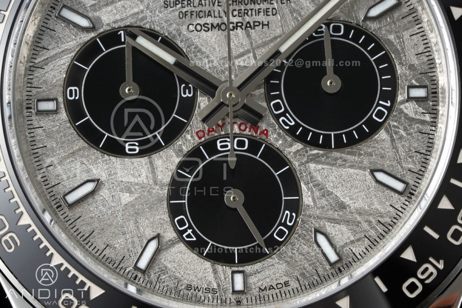 Daytona 126519 Clean Plus 1:1 Best Edition Meteorite dial on Oysterflex Strap DD4131