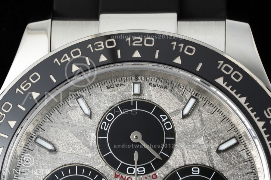 Daytona 126519 Clean Plus 1:1 Best Edition Meteorite dial on Oysterflex Strap DD4131