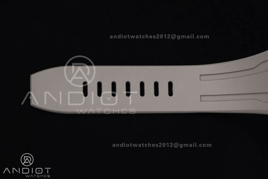 Royal Oak Offshore 43mm 26420io Titanium DDF 1:1 Best Edition Gray Dial on Gray Rubber Strap DD4401 Super Clone