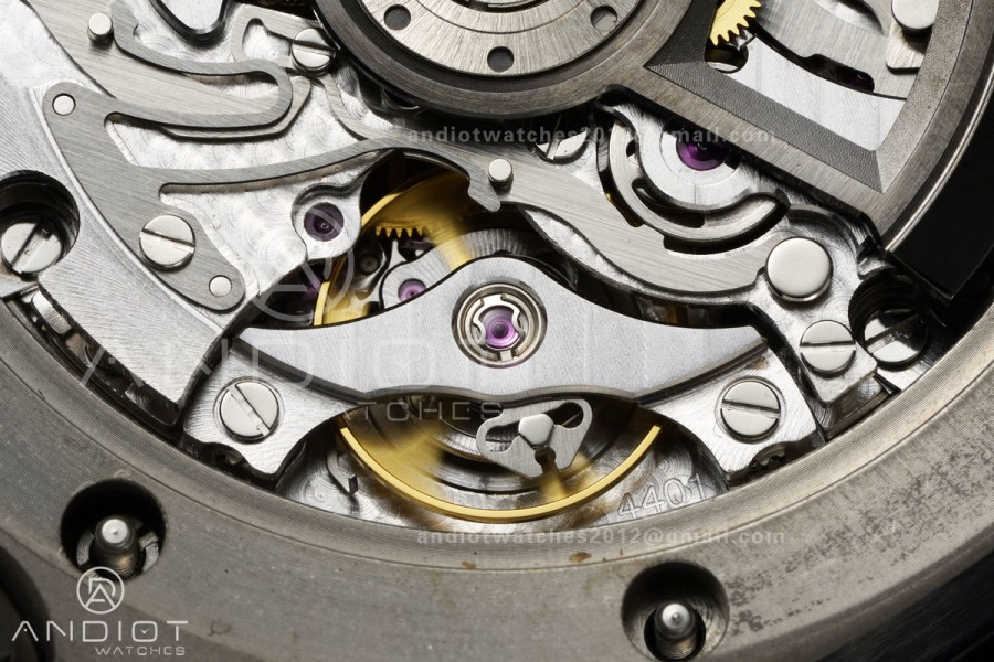 Royal Oak Offshore 43mm 26420ti Titanium DDF 1:1 Best Edition Blue Dial on Blue Rubber Strap DD4401 Super Clone