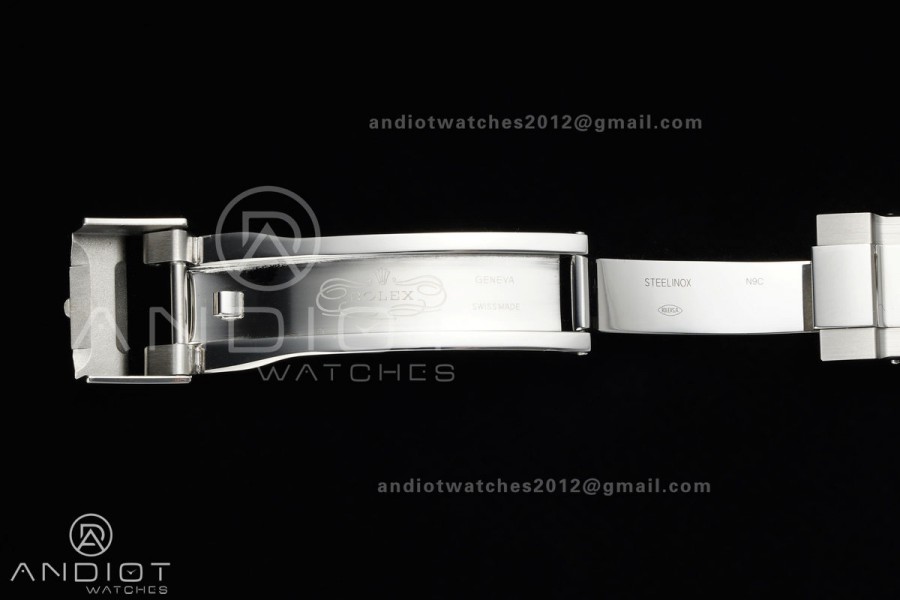 Daytona 126500 QF 1:1 Best Edition 904L Steel White Dial on SS Bracelet JH4131 (Free Sprung)