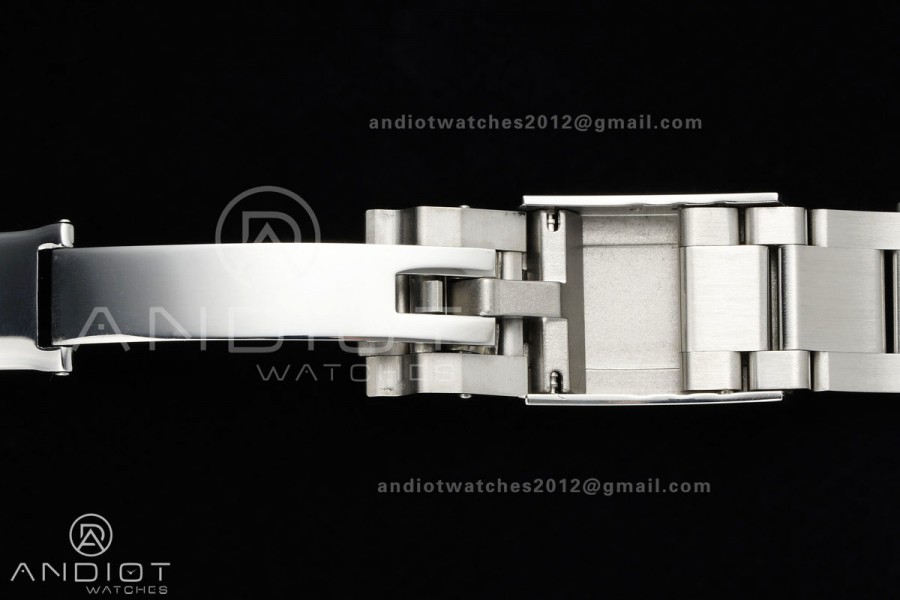 Daytona 126500 QF 1:1 Best Edition 904L Steel White Dial on SS Bracelet JH4131 (Free Sprung)