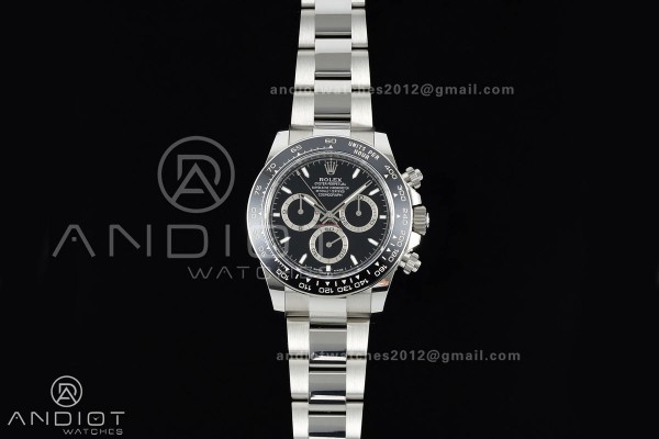 Daytona 126500 QF 1:1 Best Edition 904L Steel Blac...