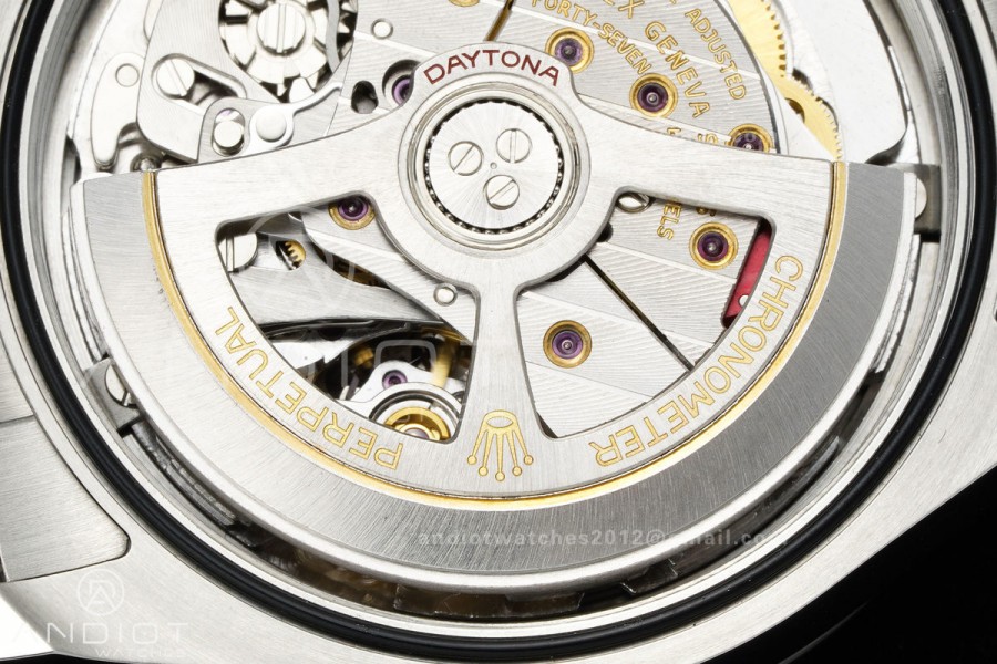 Daytona 126500 QF 1:1 Best Edition 904L Steel Black Dial on SS Bracelet JH4131 (Free Sprung)