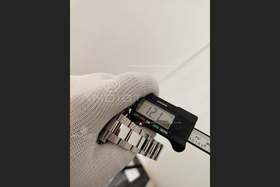 Daytona 126500 QF 1:1 Best Edition 904L Steel Black Dial on SS Bracelet JH4131 (Free Sprung)