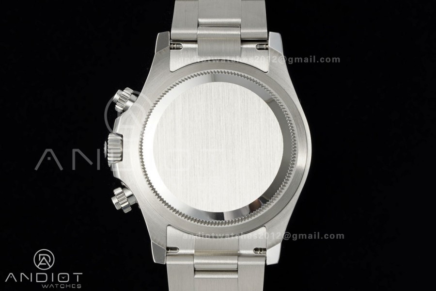 Daytona 126500 QF 1:1 Best Edition 904L Steel Black Dial on SS Bracelet JH4131 (Free Sprung)