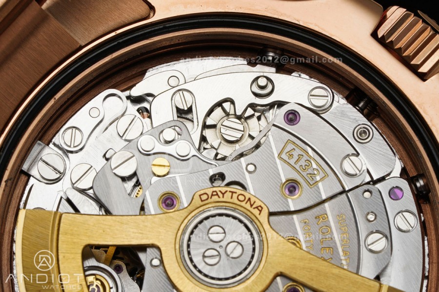 Daytona 126525 LN Le Mans QF 1:1 Best Edition on RG Bracelet JH4132 Free Sprung (Weighted)