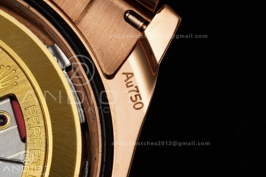 Daytona 126525 LN Le Mans QF 1:1 Best Edition on RG Bracelet JH4132 Free Sprung (Weighted)