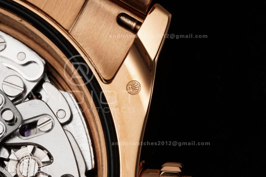 Daytona 126525 LN Le Mans QF 1:1 Best Edition on RG Bracelet JH4132 Free Sprung (Weighted)