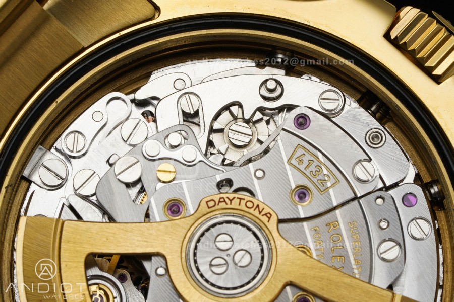 Daytona 126528 LN Le Mans QF 1:1 Best Edition on YG Bracelet JH4132 Free Sprung (Weighted)