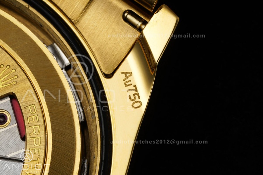 Daytona 126528 LN Le Mans QF 1:1 Best Edition on YG Bracelet JH4132 Free Sprung (Weighted)