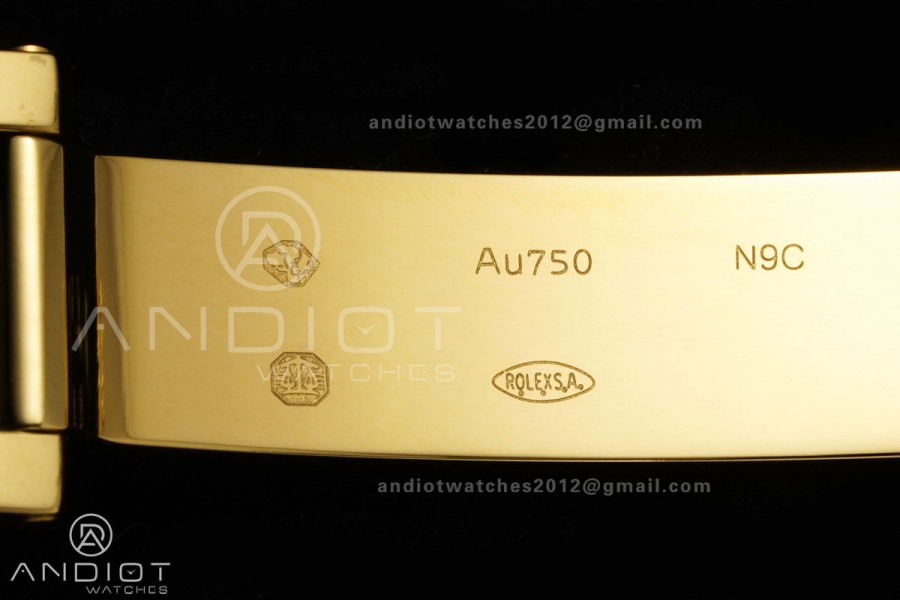 Daytona 126528 LN Le Mans QF 1:1 Best Edition on YG Bracelet JH4132 Free Sprung (Weighted)