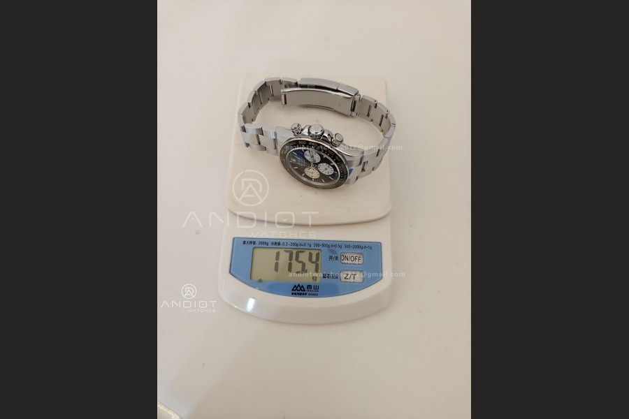 Daytona 126529 LN Le Mans QF 1:1 Best Edition on SS Bracelet JH4132 Free Sprung (Weighted)