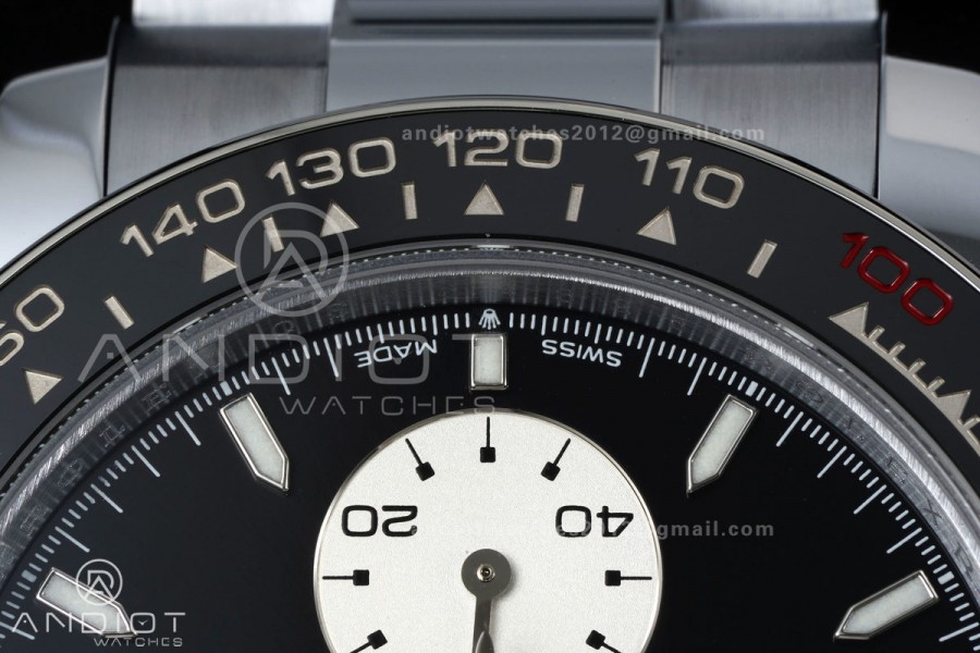 Daytona 126529 LN Le Mans QF 1:1 Best Edition on SS Bracelet JH4132 Free Sprung (Weighted)