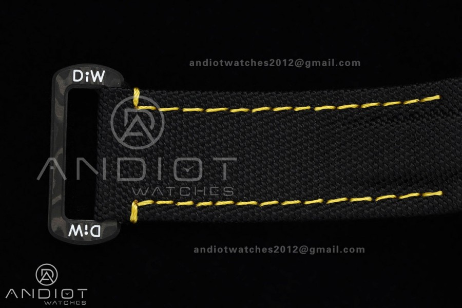 Daytona DIW Red Carbon Iron Man SONIC 1:1 Best Edition Red Dial on Black Nylon Strap SA4130