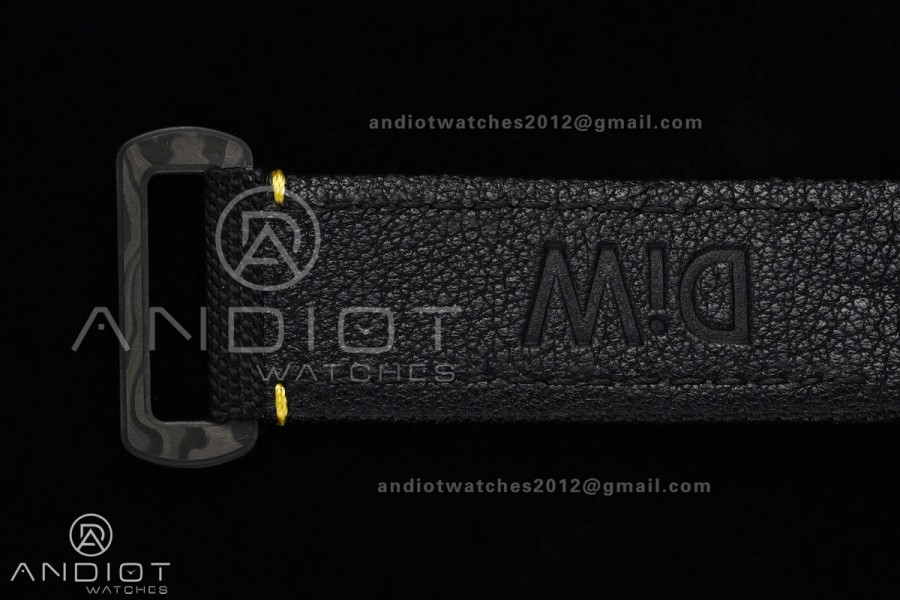 Daytona DIW Red Carbon Iron Man SONIC 1:1 Best Edition Red Dial on Black Nylon Strap SA4130